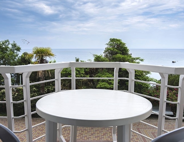 Комфорт 2х-комнатный, вид на море (Морской) - Санаторий «Утес» Алушта