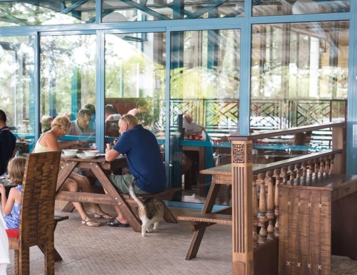 Ресторан «Elephant» - Санаторий «Утес» Алушта